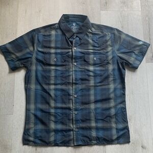 Kuhl Men's Blue Striped S Response Shirt